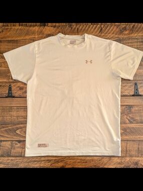 UNDER ARMOUR Heat Gear Mens Short Sleeve T-Shirt Size Large